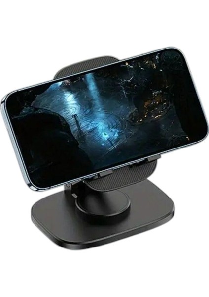 360° Döner Masaüstü Telefon Tutucu Stand – Ergonomik, Ayarlanabilir Şık Tasarım