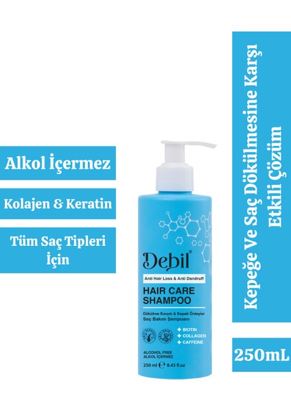 Kolajen ve Biotin Saç Bakım Şampuanı – Kepeğe ve Saç Dökülmesine Karşı Etkili Çözüm