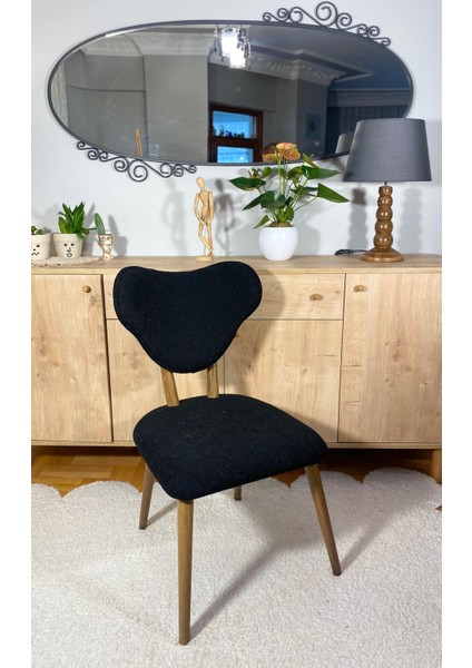 Bukle Natural Ahşap Salon, Mutfak ve Restoran Sandalyesi