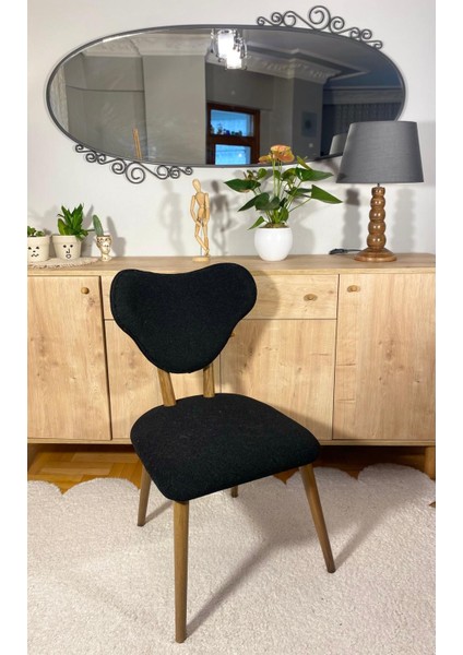 Bukle Natural Ahşap Salon, Mutfak ve Restoran Sandalyesi indirimleri
