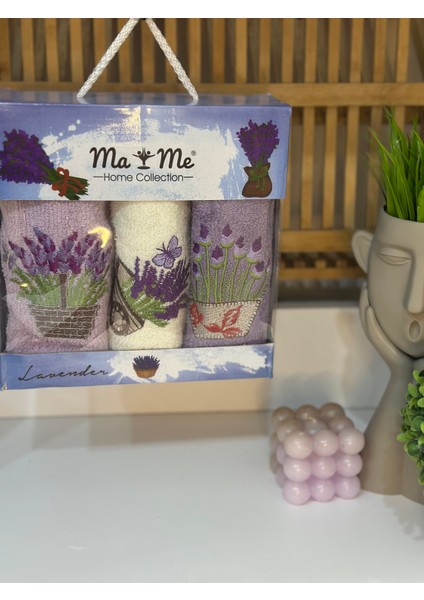 Mutfak Havlusu 3'lü Set Pamuk Kutulu