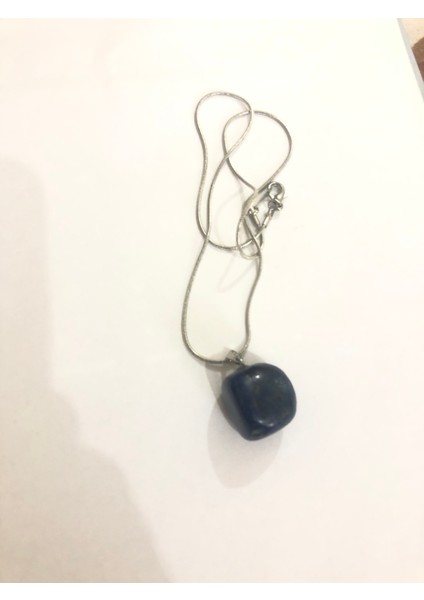 Doğal Taş Zincirli El Yapımı Kolye Zincir 20 cm Kutulu fiyatları