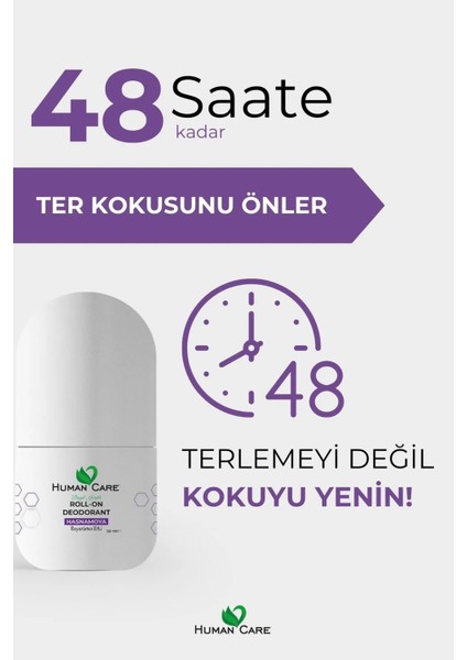 Doğal Roll On Deodorant Hasnamoya Beyazlatıcı Etki 50 ml fiyatları