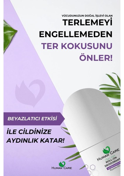 Doğal Roll On Deodorant Hasnamoya Beyazlatıcı Etki 50 ml modelleri