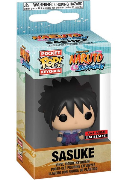 Pop Anahtarlık :naruto Shippuden Sasuke (Aaa Anime Exclusive)