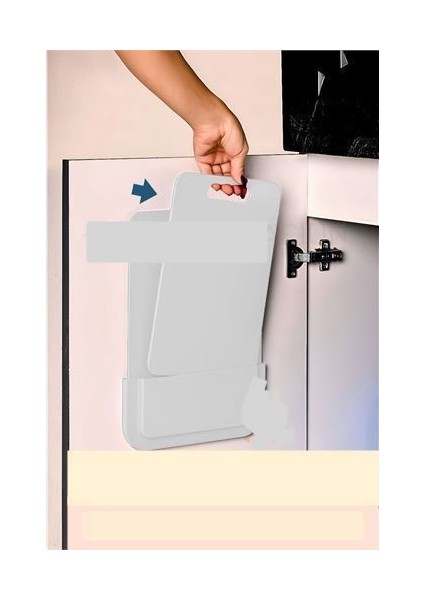 Modacar 2 Li Kesim Panosu Stantlı Yapışkanlı Kesim Tahtası Beyaz Mikko Design