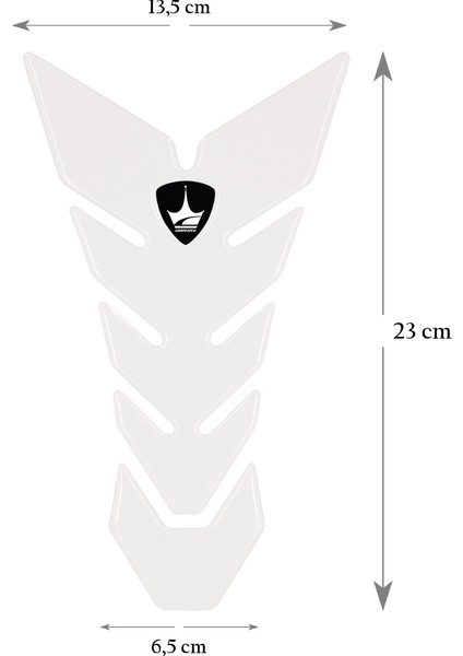 Ducati, Mv Agusta ile Uyumlu Universal Şeffaf Tank Pad GT05