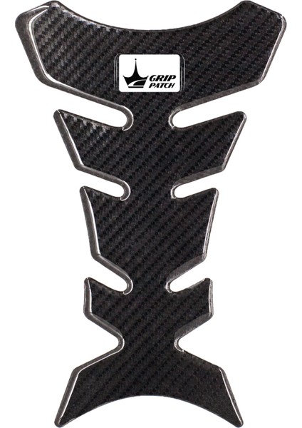 Aprilla, Ktm, Kawasaki, Suzuki ile Uyumlu Universal 6d Karbon Tank Pad GC08
