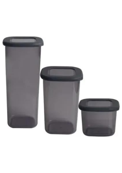 3 Boy Erzak Saklama Kabı
