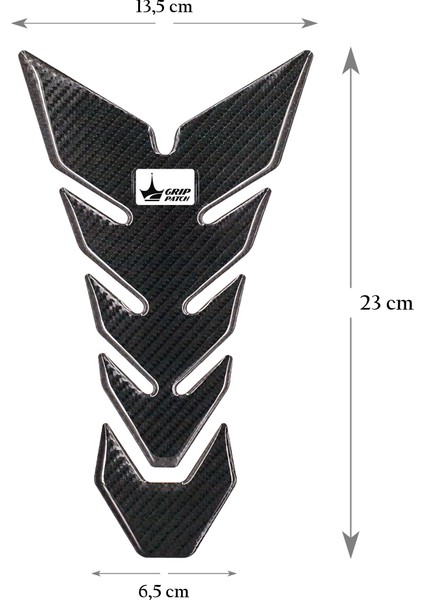 Aprilla, Ktm, Kawasaki, Suzuki ile Uyumlu Universal 6d Karbon Tank Pad GC05 modelleri