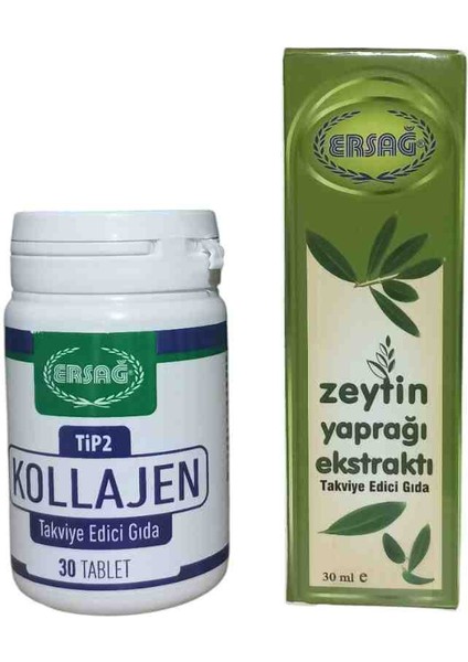 Zeytin Yaprağı Ekstraktı – Kollajen Tablet