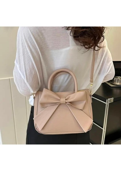 Fiyonk Detaylı Zarif Kadın Çantası Haki fiyatları