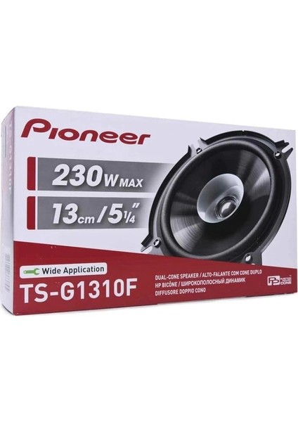 Pıoneer TS-G1310F * TS-G1315 13 cm Twetersiz 230 W Oto Hoparlör (2li Takım) (4172)