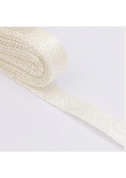 Krem 3,8 Cm Saten Kurdela 10 Metre 1 Adet