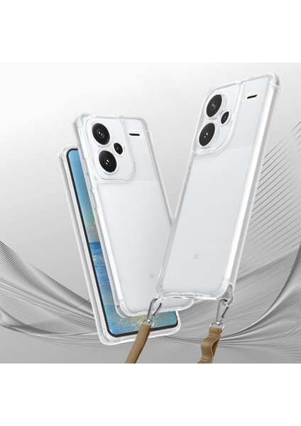 Xiaomi Redmi Note 13 Pro Plus 5g Uyumlu Kılıf Airbagli Takılabilir Askı Aparatlı Snap Silikon K