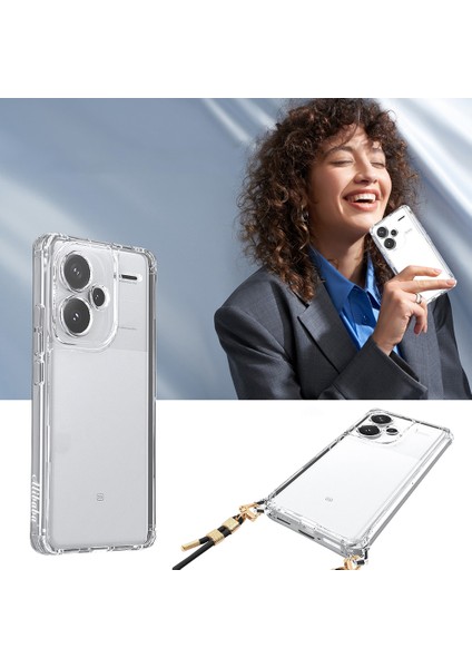 Xiaomi Redmi Note 13 Pro Plus 5g Uyumlu Kılıf Airbagli Takılabilir Askı Aparatlı Snap Silikon K