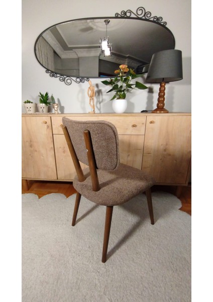 Bukle Natural Ahşap Salon, Mutfak ve Restoran Sandalyesi fiyatları