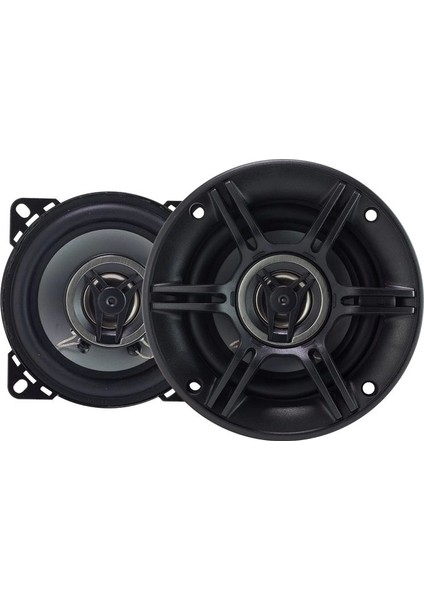10 cm 120 Watt Kapaklı Tweeterlı Hoparlör (2li Takım) (4172)