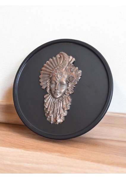 El Yapımı Antik Yüz Epoksi Tablo – Eşsiz Sanatsal Dekor fiyatları