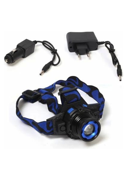 F-323 Q5 LED Lityum Polimer Su Geçirmez Şarjlı Kafa Feneri - MCT8045-8293