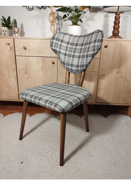 Ekose Natural Ahşap Salon, Mutfak ve Restoran Sandalyesi