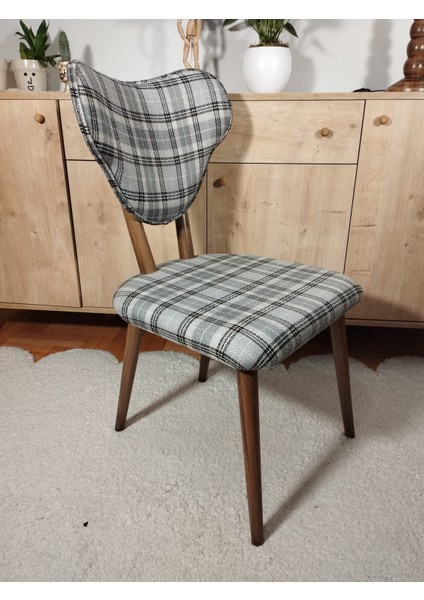 Ekose Natural Ahşap Salon, Mutfak ve Restoran Sandalyesi indirimleri