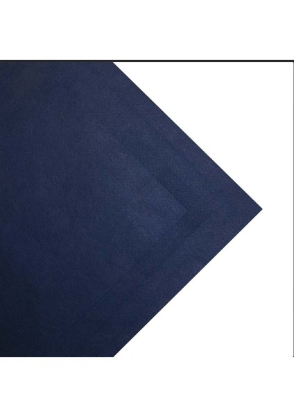 Lacivert İnce Keçe 100*85 1 Adet