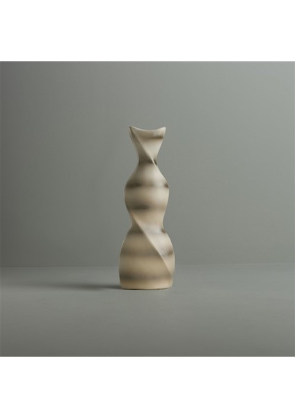 Helix 14X8X41 cm Vazo Vizon Beyaz