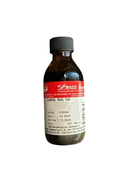 İyot Lugol Solüsyon 100 ml