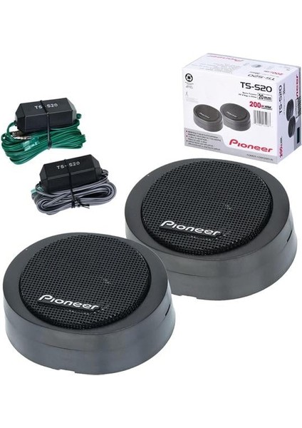 Pıoneer TS-S20 3/4 20MM 200 Watt Hard Dome Super Tweeter Tiz Hoparlör (2li Takım) modelleri
