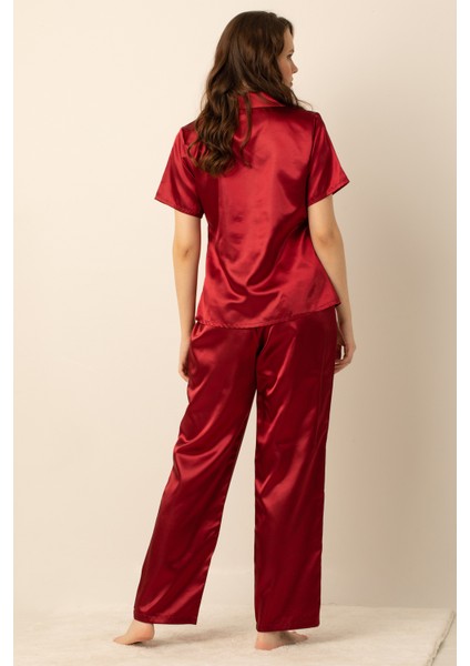 Bayan Saten Pijama Takımı indirimleri