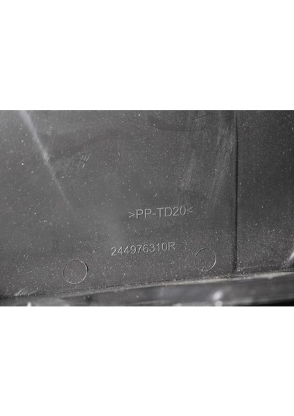 Renault Fluence Akü Üst Koruma Kapağı 244976310R (Mais)