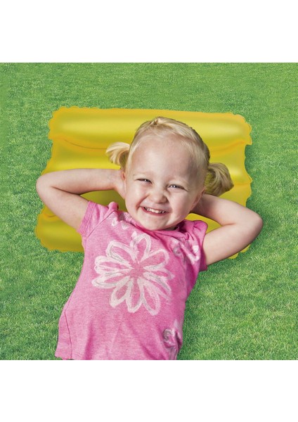 Şişme Yastık - Seyahat Yastığı - Kamp Yastığı - Çocuk Şişme Deniz Yastığı - Çocuk Plaj Yastığı