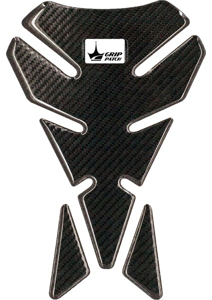 Aprilla, Ktm, Kawasaki, Suzuki ile Uyumlu Universal 6d Karbon Tank Pad GC04