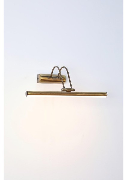 Pilli Rustik Eskitme Desenli Gold Flüt LED Aplik Duvar Tablo ve Ayna Üstü LED Aydınlatma Pil Hediyeli fiyatları