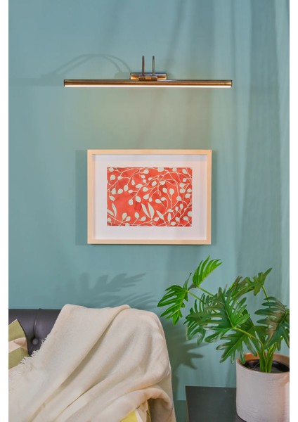 Pilli Rustik Eskitme Desenli Gold Flüt LED Aplik Duvar Tablo ve Ayna Üstü LED Aydınlatma Pil Hediyeli modelleri