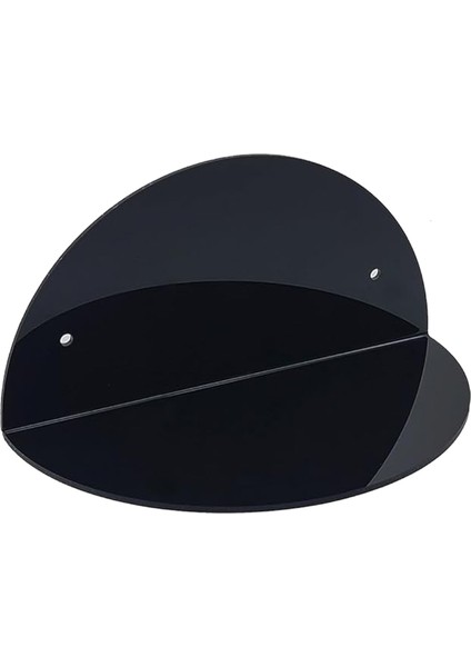 Oval 2'li Duvar Raf (Siyah) fırsatları