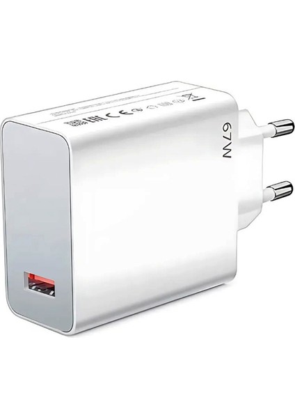 67W USB Girişli Turbo Şarj Adaptörü (Başlık)