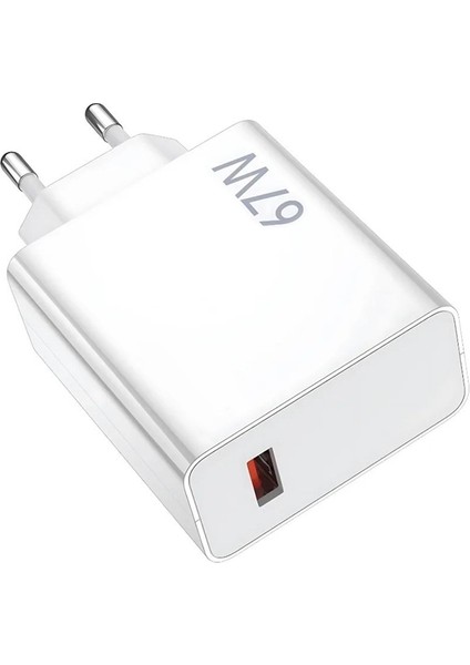 67W USB Girişli Turbo Şarj Adaptörü (Başlık)