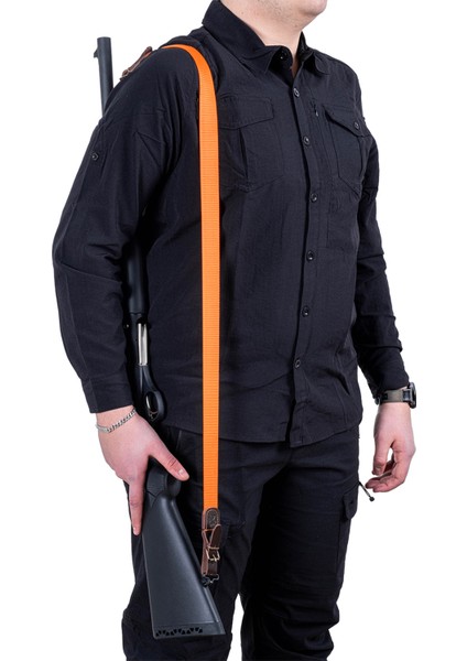 Tüfek Askı Kayışı - Savage - 3 cm Kolon - Turuncu fiyatları