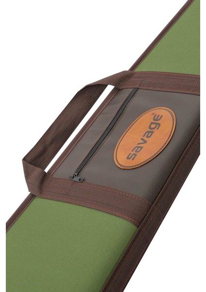 Lüks Tüfek Kılıfı - Savage - Cepli - Yeşil - 66 Namlu modelleri