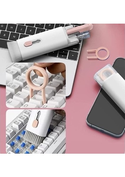 Çok Fonksiyonlu 7 Parça Airpods Klavye Ekran Kulaklık Temizleme Kiti indirimleri