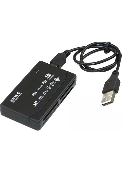 USB 2.0 Sd-Mmc-Mıcro Sd 4ın1 Çoklu Kart Okuyucu (4172)