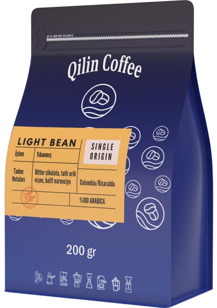 Light Bean 200 G Espresso & Filtre Kahve
