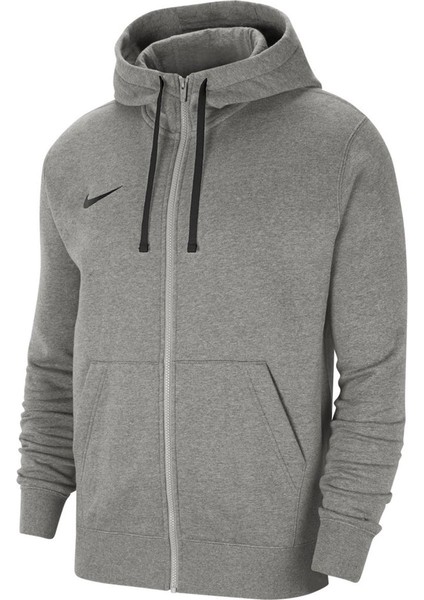 Full Zip Park 20 Fleece Çocuk Gri Kapüşonlu Ceket