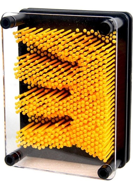 Küçük Boy 13X10 cm Turuncu Pin Art Orange 3-Dimensional Pin Sculpture Turuncu Pinart 3D Çivi Sanatı fiyatları