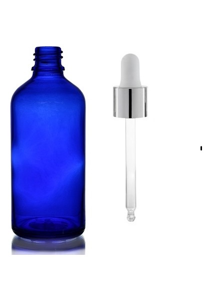 50 ml Mavi Cam Damlalıklı 12 Adet