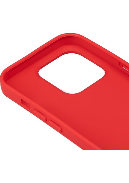 Apple iPhone 15 Pro Max Uyumlu Kılıf Dayanıklı Şık Koruma Ince Tasarım Renkli Silikon Kapak