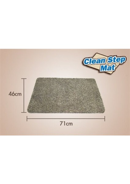 Çamaşır Makinesinde Yıkanabilir Kir Toz Emici Mikrofiberli Paspas (4767) - MCT1949-6811