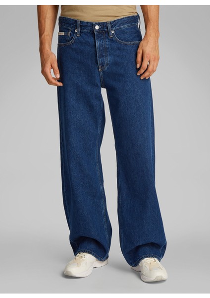 Normal Bel Loose Fit Erkek Denim Pantolon J30J3273991BJ 90's Loose